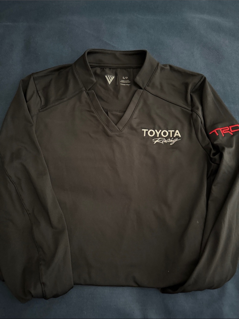 Toyota Racing Black V‑Neck Pullover - Women